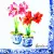 Serwetka do decoupage amarylis w doniczkach 33x33 IHR Unikat